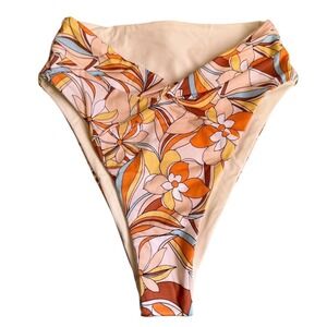 L*Space Nancy Lee Bikini Bottom Floral XS summer vacations